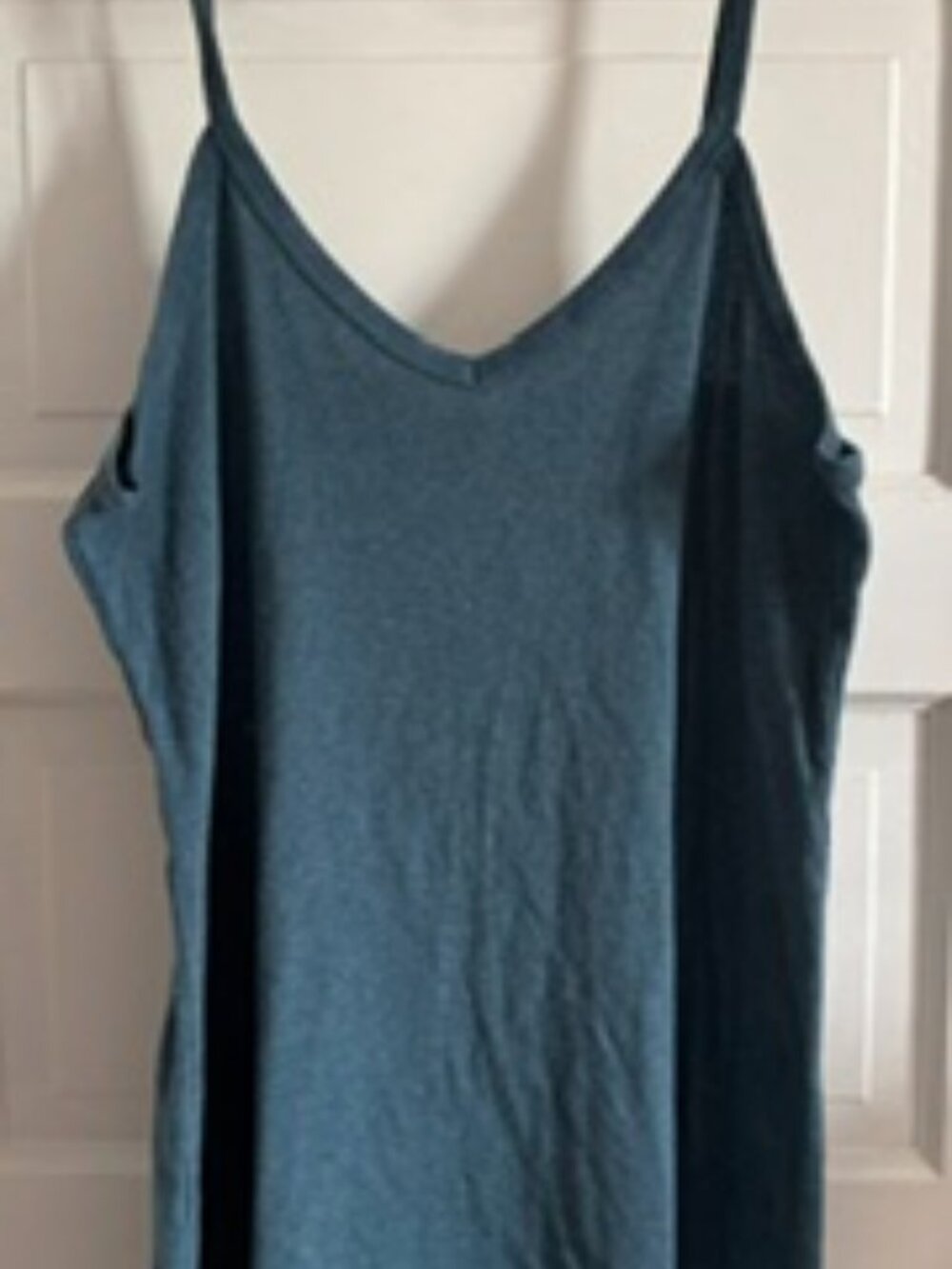 Vintage 90s Victoria’s Secret Blue Cotton Slip Nightgown L